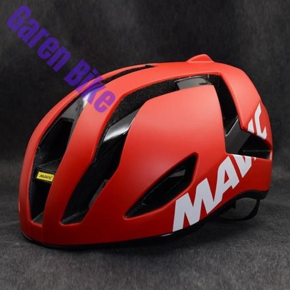 [Garen Bike] Mũ bảo hiểm Mavic 1:1 màu đỏ đen SZ M(54-60) MV06