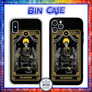 Ốp iPhone 15ProMax TAROT The Emperor Hoàng Đế Skeleton iPhone 16 15 14 13 12 11 Pro Max 6 7 Plus X Xs Max DOCLA201