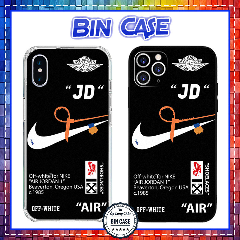 🔥Ốp Lưng Chất Bincase Thiết Kế Thời Thượng N.I.K.E Air Jordan iphone 14 13 12 11 Pro Max 6 7 8 Plus X Xr Xs Max BRAND105