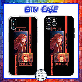 🔥Ốp Lưng ITSUKI NAKANO Màu Cam 🔥Gotoubun no Hanayome iphone 14 13 12 11 Pro Max 6 7 8 Plus X Xr Xs Max TRUYENTRANH090