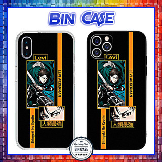 🔥Ốp Lưng iPhone Levi Ackerman Đẹp 🔥Shingeki no Kyojin iphone 14 13 12 11 Pro Max 6 7 8 Plus X Xr Xs Max TRUYENTRANH093