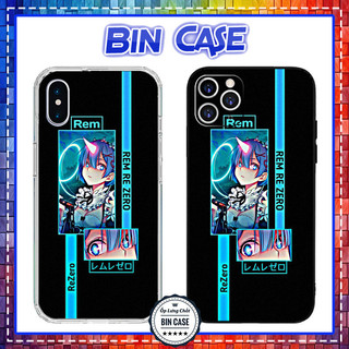 🔥Ốp Lưng iPhone REM RE ZERO REZERO 🔥Roswaal L Mathers iphone 14 13 12 11 Pro Max 6 7 8 Plus X Xr Xs Max TRUYENTRANH096