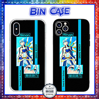 🔥Ốp Lưng iPhone Shino Asada Sinon Sword Art Online iPhone 16 15 14 13 12 11 Pro Max 6 7 Plus X Xs Max TRUYENTRANH095