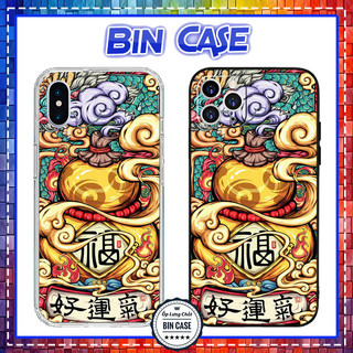 🔥Ốp Phong Thuỷ Bình Hồ Lô Vàng Hút Tài Lộc Sung Túc Bình An iPhone 16 15 14 13 12 11 Pro Max 6 7 Plus X Xs Max DOCLA005
