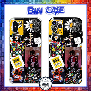 Ốp iPhone Hoa Cúc Ghép Nhiều Hình Ốp Thời Thượng Hot Trend iPhone 16 15 14 13 12 11 Pro Max 6 7 Plus X Xs Max HOAVAN064