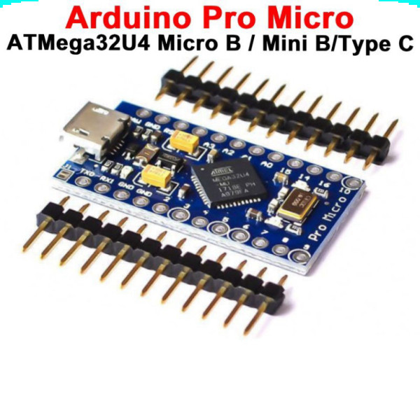 Mạch Arduino Pro Micro ATMega32U4 cổng Micro B / Mini B