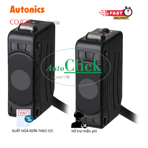 AUT VN | Cảm Biến Quang Điện Autonics BJ15M-TDT-P, 12-24VDC, Thu phát riêng, PNP