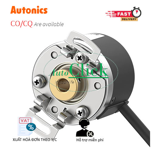 AUT VN | Bộ Mã Hóa Vòng Quay ENCODERS Autonics E40H8-2048-6-L-5, 5VDC, Line Driver/ Push Pull, 2048 
