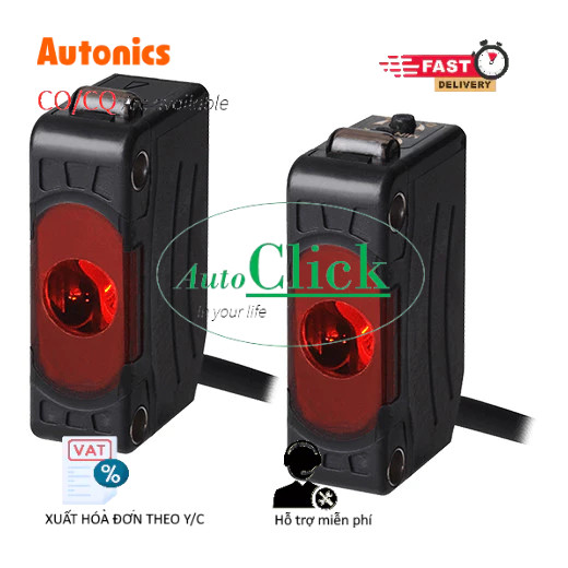 AUT VN | Cảm Biến Quang Điện Autonics BJ7M-TDT, 12-24VDC, Thu phát riêng, NPN