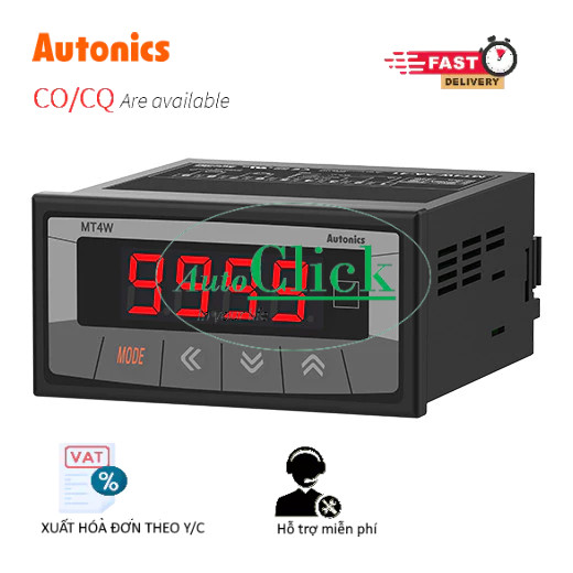AUT VN | Đồng Hồ Đo Đa Năng Autonics MT4W-DA-4N, 100-240VAC, 0-5 ADC,