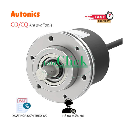 AUT VN | Bộ Mã Hóa Vòng Quay ENCODERS Autonics E58SC10-2048-6-L-5, 5VDC, Line Driver/ Push Pull, 204
