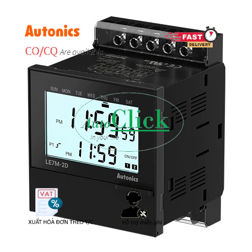 AUT VN | BỘ ĐỊNH THỜI - TIMER Autonics LE7M-2D, 100-240VAC