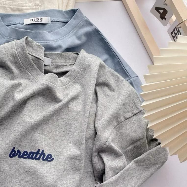 [ Rẻ Vô Địch ] Áo Thun 3158 Nam Nữ Form Rộng Chất Cotton Khô Breathe
