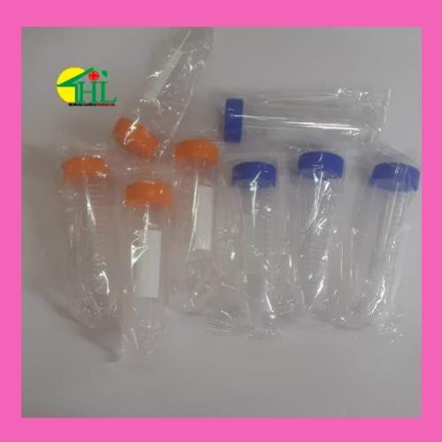 Ống Falcon 50ml - Ống Ly Tâm 50ml Nắp Vặn, Đáy Nhọn Tiệt Trùng Từng Cái