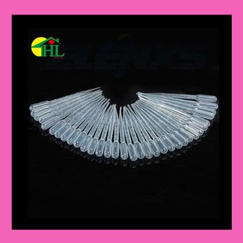 PIPET NHỰA 3ML - PIPET 3ML - ỐNG HÚT NHỎ GIỌT- ỐNG HÚT SỮA CHO BÉ TÚI 50 CÁI