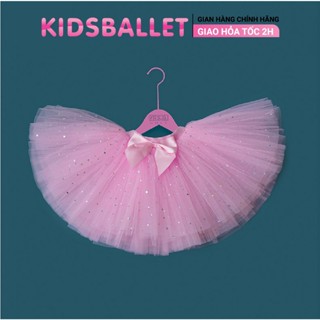 Chân Váy Múa Ba Lê Kidsballet Sequin 4 Lớp Váy Múa Cho Bé Quần Áo Múa Trẻ Em Váy Múa Trẻ Em Váy Múa Bale