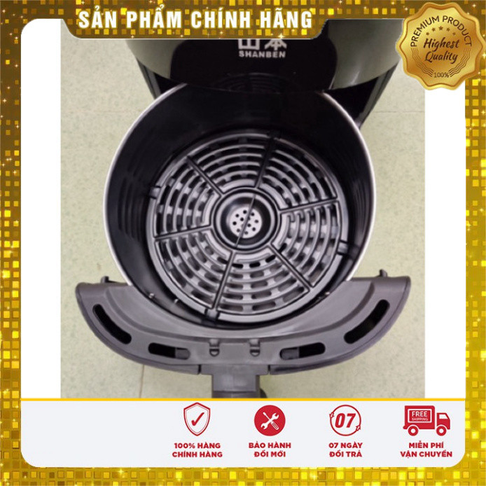 Nồi chiên không dầu Shanben SB021 5L mẫu mới