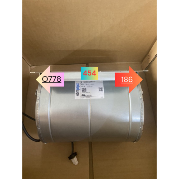 Quạt Ebm Của Đức D1G133-AB3 Biến Tần Weiken 48v105W Nhập Khẩu Từ Đức