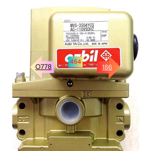 Van điện từ đôi Azbil TACO MVS-3506JYCL