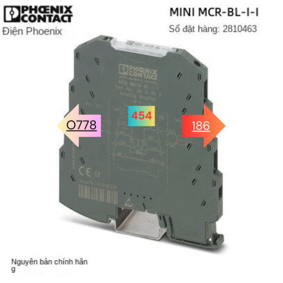 Bộ Khuếch Đại Cách Ly Phoenix MCR-BL-I-I-2810463 Mini ,phoenix contact