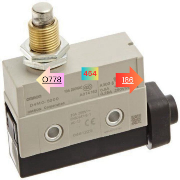 công tắc hành trình omron D4MC-5000