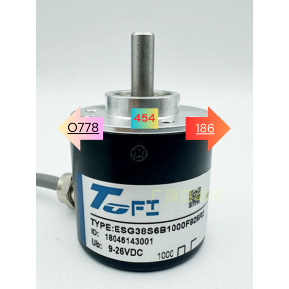 Bộ Mã Hóa Quay Quang Điện Tofi Esg38s6b1000f926,  ETF50-TS 850487 Mới