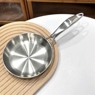 Chảo Chiên Rán 14cm, Chảo Rán Trứng Inox Cao Cấp Chockmen, Dụng Cụ Chiên Xào Nhỏ Xinh CKM583