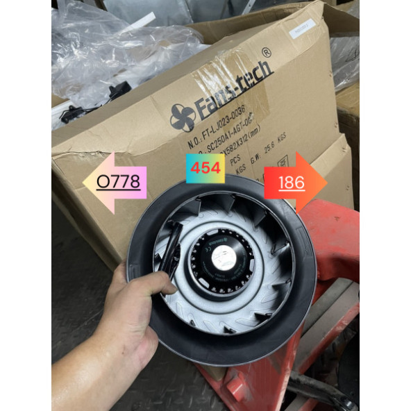 Quạt tản nhiệt Fh250ak000/SC250A1-AC6