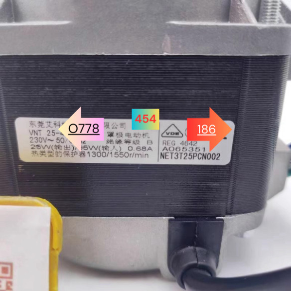 Aik eVN10-20/2150 Quạt Động Cơ