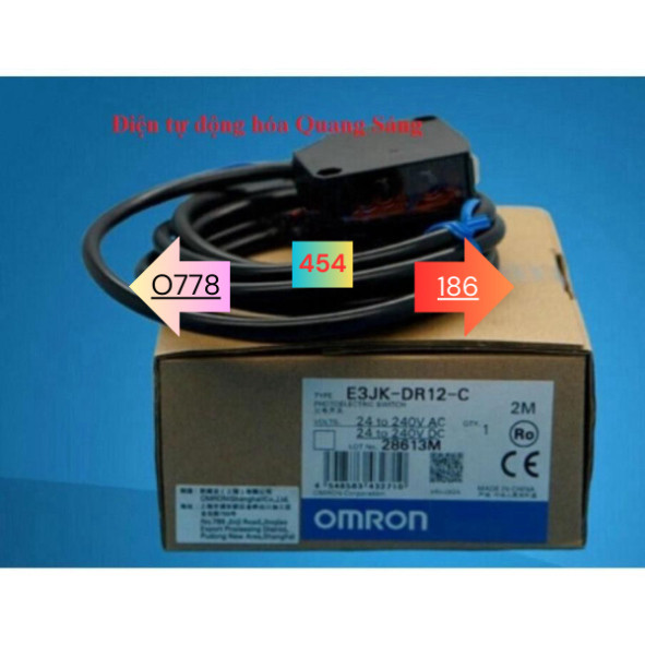 CẢM BIẾN QUANG OMRON E3JK-DR12-C