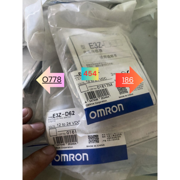 Cảm biến Omron E3Z-D62