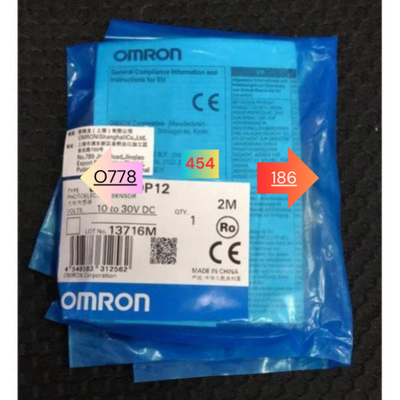 cảm biến quang omron E3FA-DP12 2M