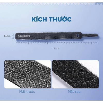 [GIFT] Dây dán Velcro Jisulife làm gọn dây sạc quạt