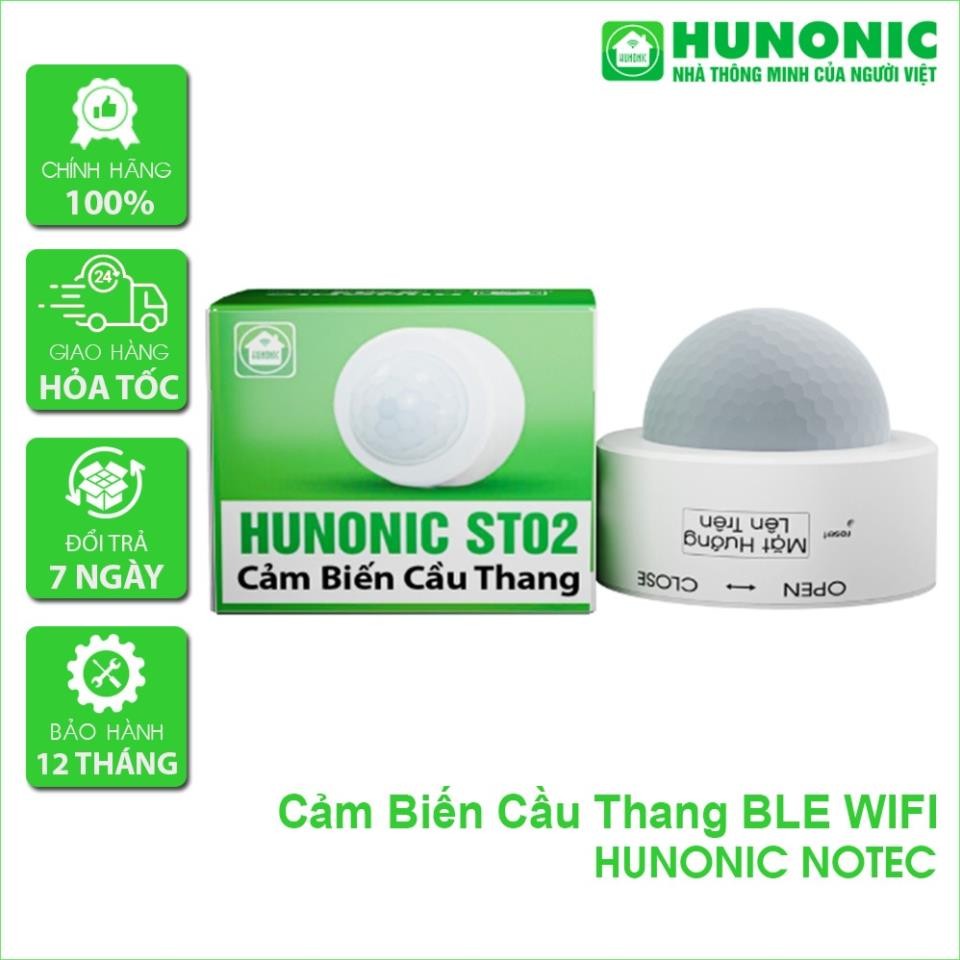 Cảm Biến Cầu Thang BLE Wifi Hunonic ST02