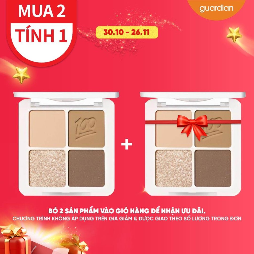Bảng Phấn Mắt Focallure 4 Màu Fa177 4.8G