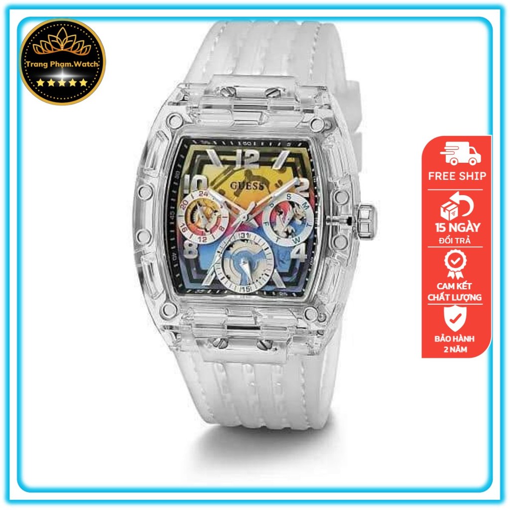 Guess Đồng Hồ Nam,Nữ.Size: 43mm.Full Box Hãng.Trẻ Trung,Cá Tính Bản Mới Toanh