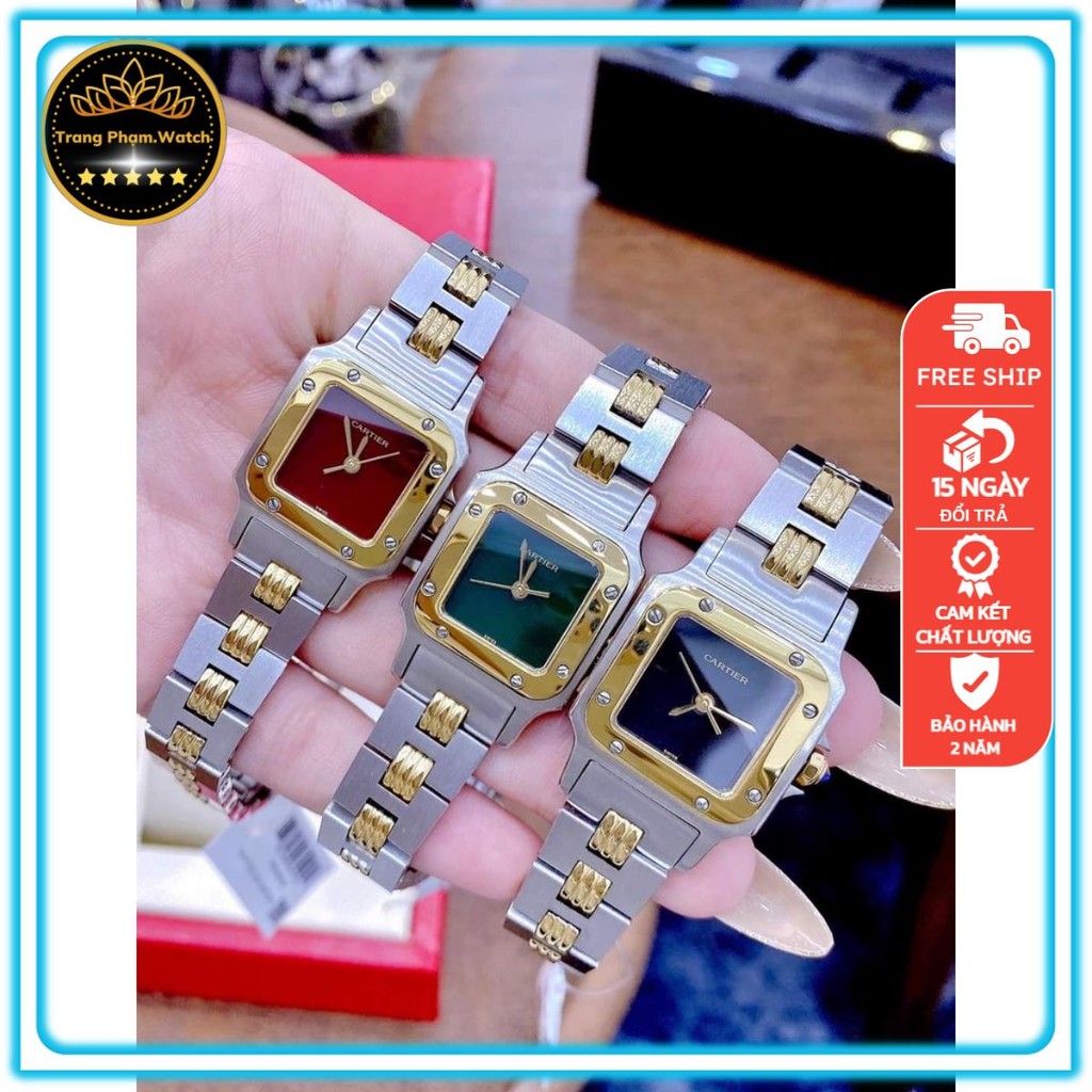 Đồng Hồ Nữ Catier Size: 28mm,Dày: 8mm Full Box,Phiên bản nữ hoàng,freeship toàn quốc