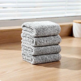 Set 5 khăn lau xám đa năng 23cm
