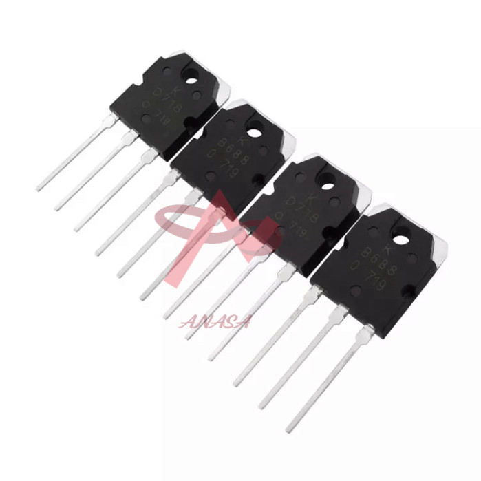 -- Combo 4 Con Transistor D718 và B688 (Mỗi Loại 2 Con) --
