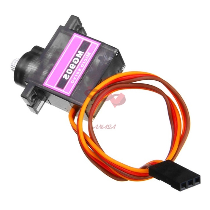 -- Servo Nhông Kim Loại MG90S Chính Hãng (Động Cơ Servo MG90S 3D) --