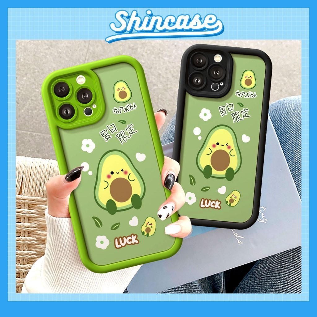 Ốp Lưng iPhone Bơ Cute Mềm Chống Sốc, Bảo Vệ Camera, Cao Cấp - iP 6/6s/7/8/Plus/X/XS/XR/11/12/13/14/15/Pro/Max/Mini