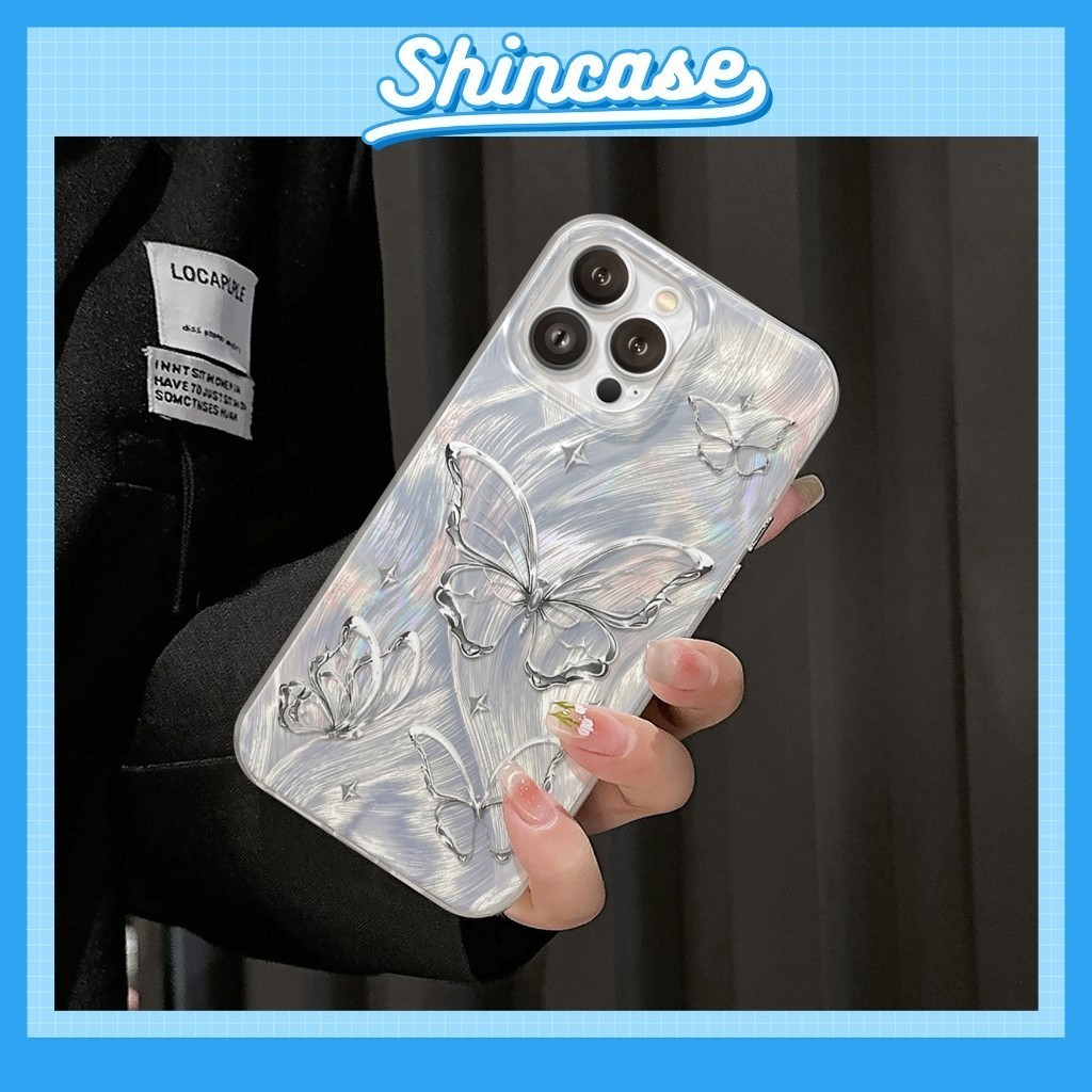 Ốp Lưng iPhone Silicon Mềm Nabi Xinh Ánh Bạc, Chống Sốc, Bảo Vệ Camera - iP 6/6s/7/8/Plus/X/XS/XR/11/12/13/14/15/Pro/Max