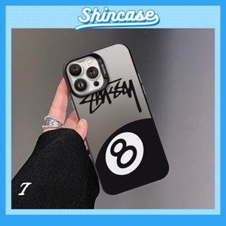 Ốp Lưng iPhone Eight Ball IMD Cứng Nhám, Siêu Chống Sốc, Bảo Vệ Camera iP 7/8/X/XS/11/12/13/14/15/16/17/Plus/Pro/Max/Air