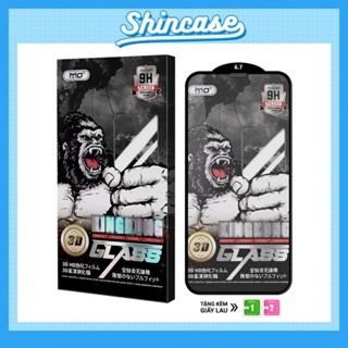 Kính Cường Lực iPhone KK MO Full Màn Cao Cấp, Siêu Cứng - Cho iP 6/6s/7/8/Plus/X/XS/XR/11/12/13/14/15/16/17/Pro/Max/Mini