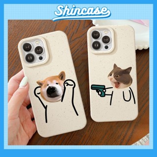 Ốp Lưng iPhone Mềm Thân Thiện Môi Trường Cún Mèo Chống Sốc, Bảo Vệ Camera -iP 7/8/X/XS/11/12/13/14/15/16/17/Plus/Pro/Max