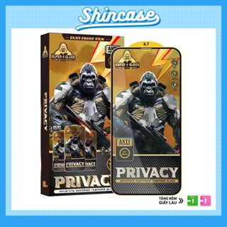 Kính Cường Lực iPhone KK Super Glass Chống Nhìn Trộm, Full Màn -iP 6/6s/7/8/Plus/X/XS/XR/11/12/13/14/15/16/17Pro/Max/Air