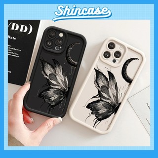 Ốp Lưng iPhone Black MoonButter Mềm Chống Sốc, Bảo Vệ Cam, Cao Cấp-iP 6/6s/7/8/Plus/X/XS/XR/11/12/13/14/15/Pro/Max/Mini