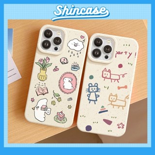 Ốp Lưng iPhone Mềm Thân Thiện Môi Trường Thỏ Mèo Chống Sốc, Bảo Vệ Camera -iP 7/8/X/XS/11/12/13/14/15/16/17/Plus/Pro/Max