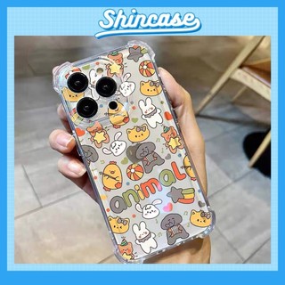Ốp Lưng iPhone Animal TPU Silicon Mềm 4 Góc Siêu Chống Sốc, Bảo Vệ Camera - iP 6/6s/7/8/Plus/XS/11/12/13/14/15/Pro/Max