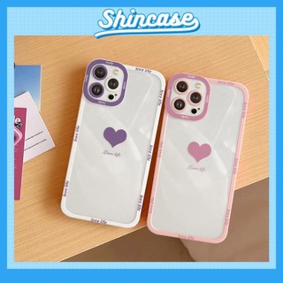 Ốp Lưng iPhone Heart Icon Cam Lồi Trong, Chống Sốc, Bảo Vệ Camera - iP 6/6s/7/8/Plus/X/XS/XR/11/12/13/14/15/Pro/Max/Mini